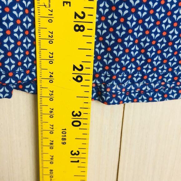 CINCH Men Blue with Red Circles Button Up Pocket Long Sleeve Shirt Size XXL - Picture 11 of 12